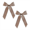 Bow (Set of 2) 9"W x 14"H Polyester