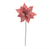 Poinsettia Stem (Set of 6) 24”H Polyester