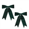 Bow Ornament (Set of 2) 16"W x 16.5"H Polyester