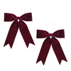 Bow Ornament (Set of 2) 16"W x 16.5"H Polyester