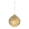 Ball Ornament (Set of 12) 3"D Glass
