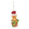 Puppy in Package Ornament (Set of 6) 6"H Glass