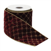 4” x 5 Yds. Wired Polyester (Set of 2)