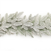 Flocked Pine Garland 72”L Plastic