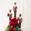 Triple Tree Topper 36”H Iron Black