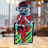 Santa on Package Ekkolight 47"H Acrylic UL Plug