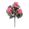 Geranium Bush (Set of 2) 19”H Polyester