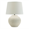 Table Lamp 20”H Ceramic/Linen