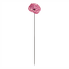 Flower Stake (Set of 2) 18.5"H Glass/Iron