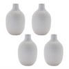 Vase (Set of 4) 9”H Ceramic