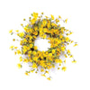 Daisy Wreath 23"D Polyester