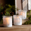 Tree Votive Holder (Set of 12) in PVC Box 3.5"H Glass