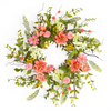 Cosmos/Berry Wreath 27"D Polyester/Plastic