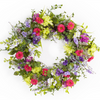 Mixed Floral Wreath 24"D