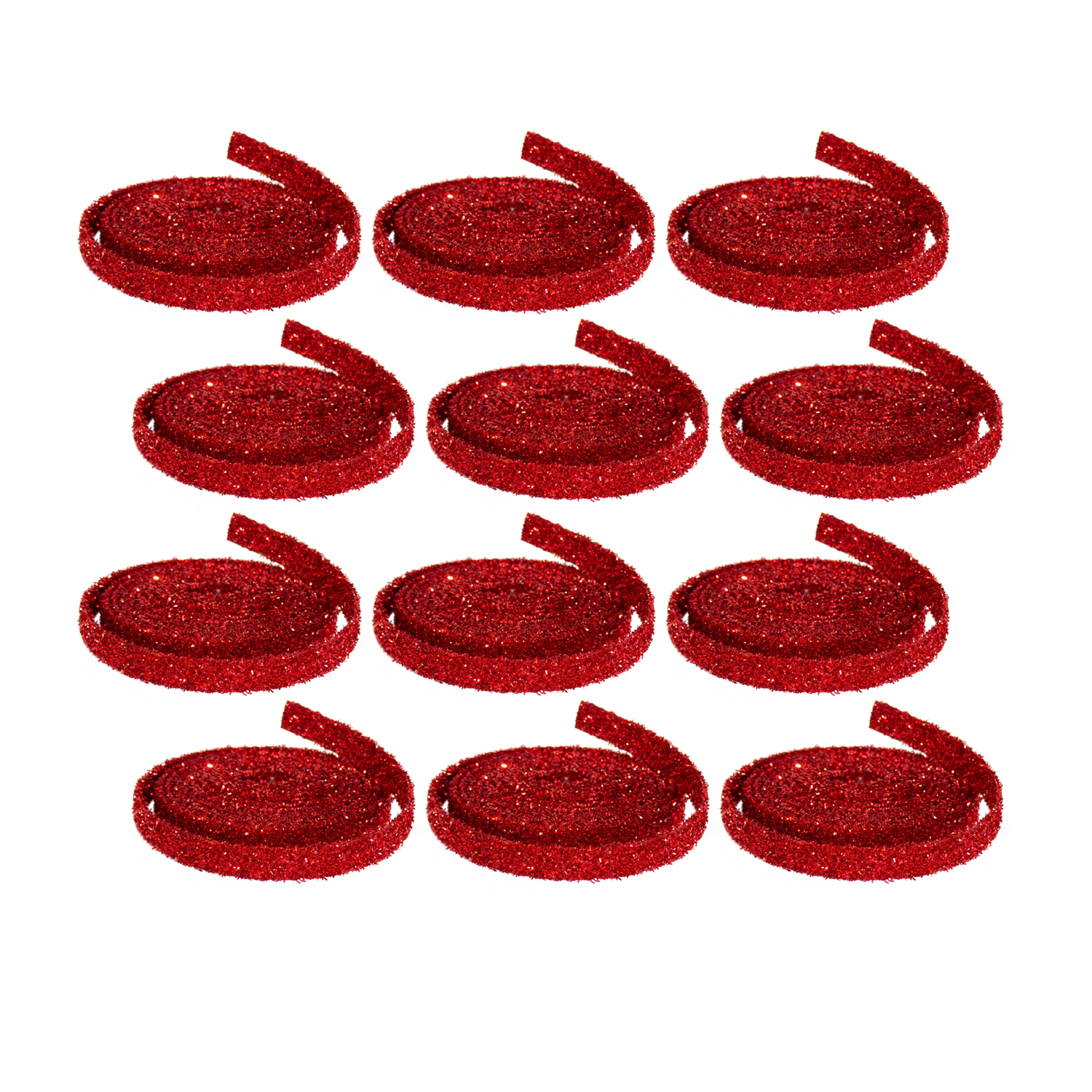 Glitter Rope (12 Rolls) 1” x 15'L Plastic