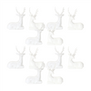 Deer (Set of 12) 6"H Resin