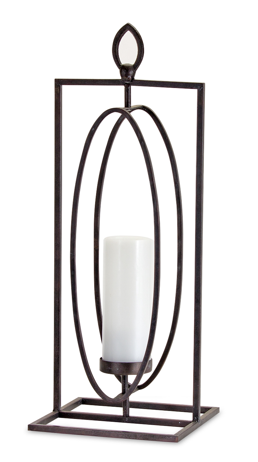 Candle Holder 24”H (Set of 2) Iron