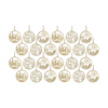 Ornament (Set of 24) 17.5”H Iron