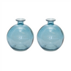 Vase (Set of 2) 5.5”H Glass