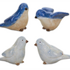 Bird (Set of 4) 2.5”H Resin