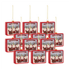 Gnome Ornament (Set of 12) 3.75”H Glass