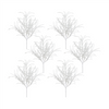 Glitter Bush (Set of 6) 24”H Plastic