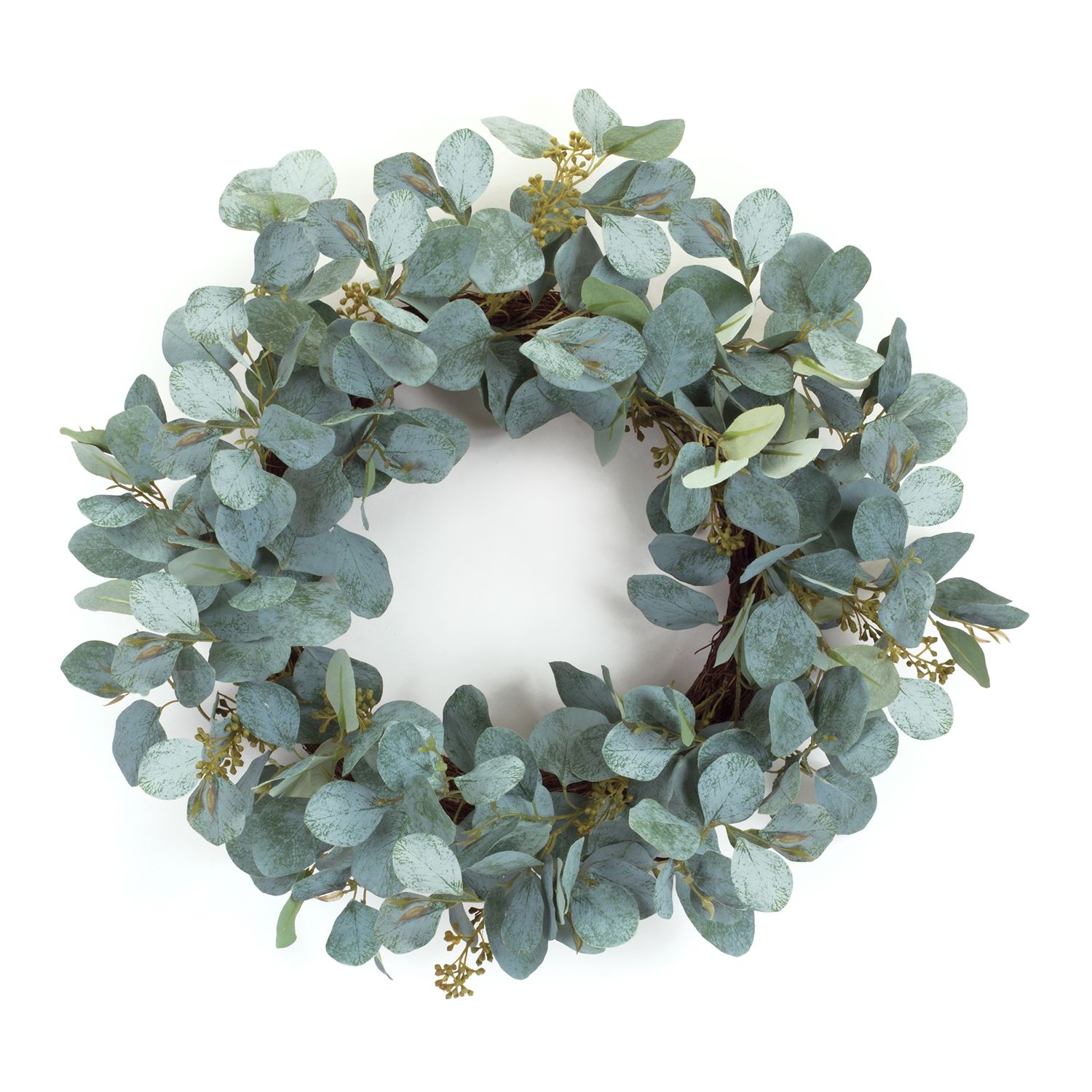 Eucalyptus Wreath 20”D Fabric