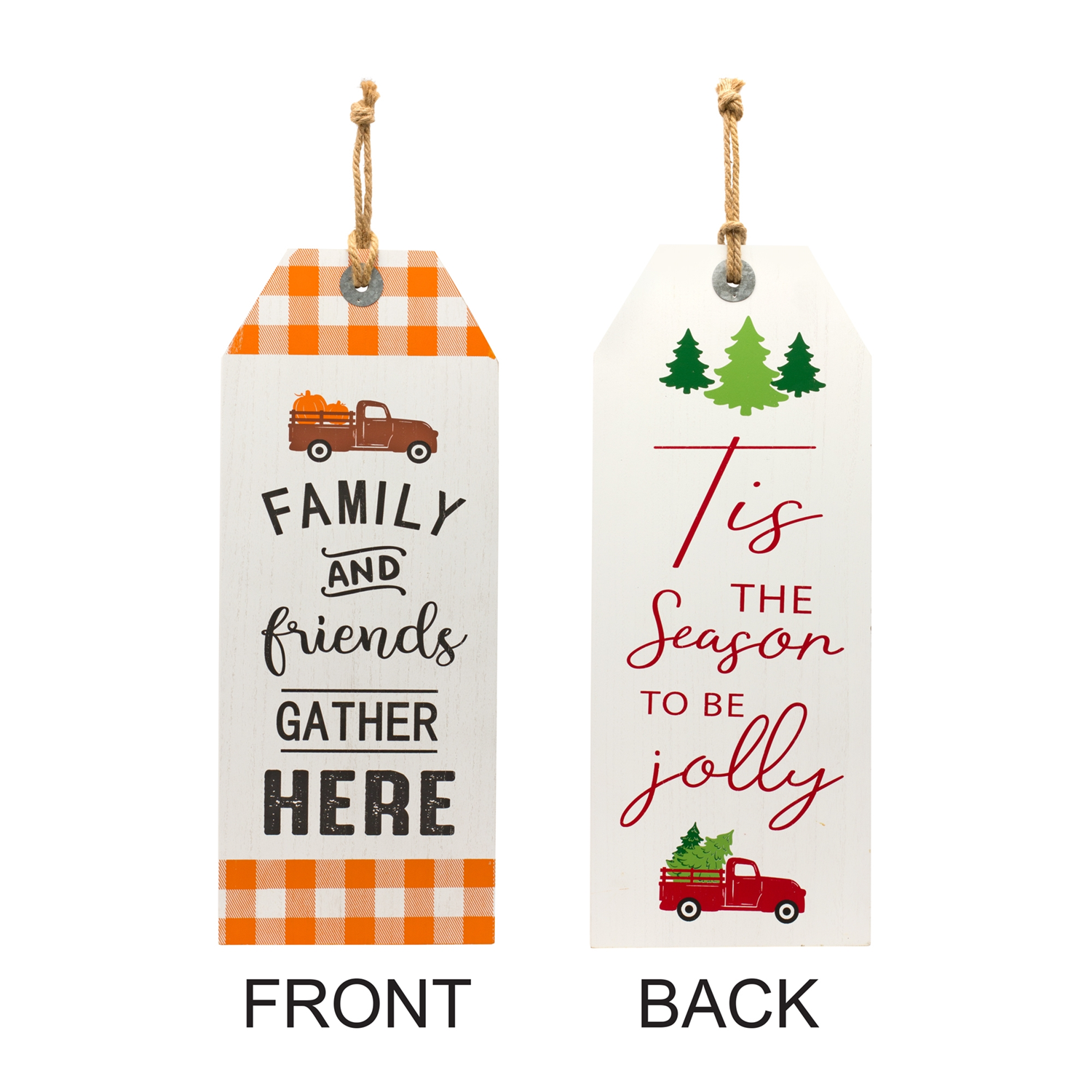 Tis The Season and Friends & Family Tag (Reversable) 9.45