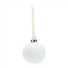 Pine Cone Ball Ornament (Set of 6) 3”D Porcelain