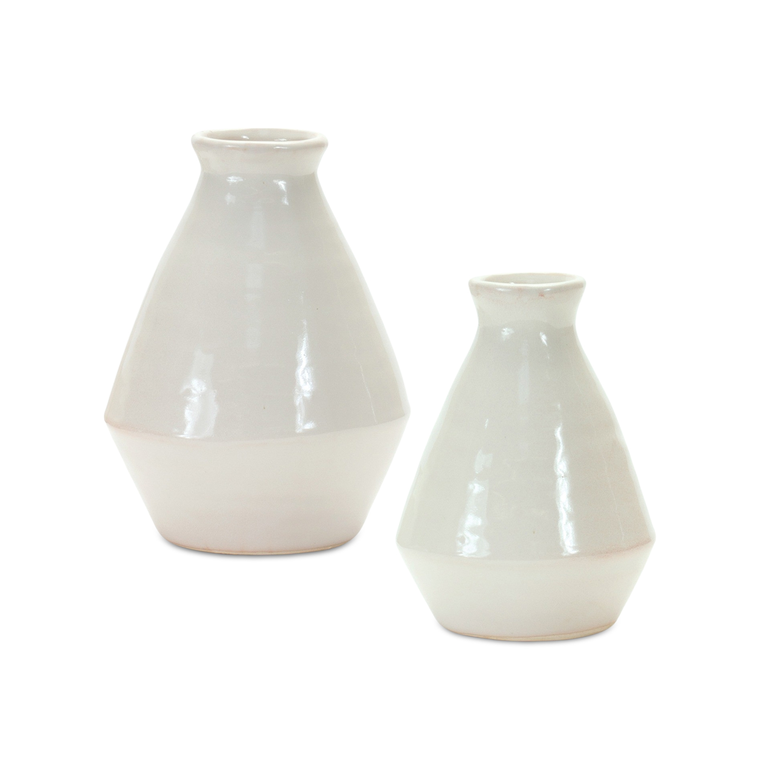 Vase (Set of 2) 7”H Terra Cotta