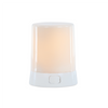 FIA Flame 2"D x 2.5"H Plastic ORANGE 6 Hr Timer w/Remote USB Charging Cable Included