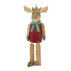 Moose Ornament (Set of 6) 9”H Wood