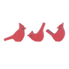 Cardinal (Set of 3) 5”H MDF