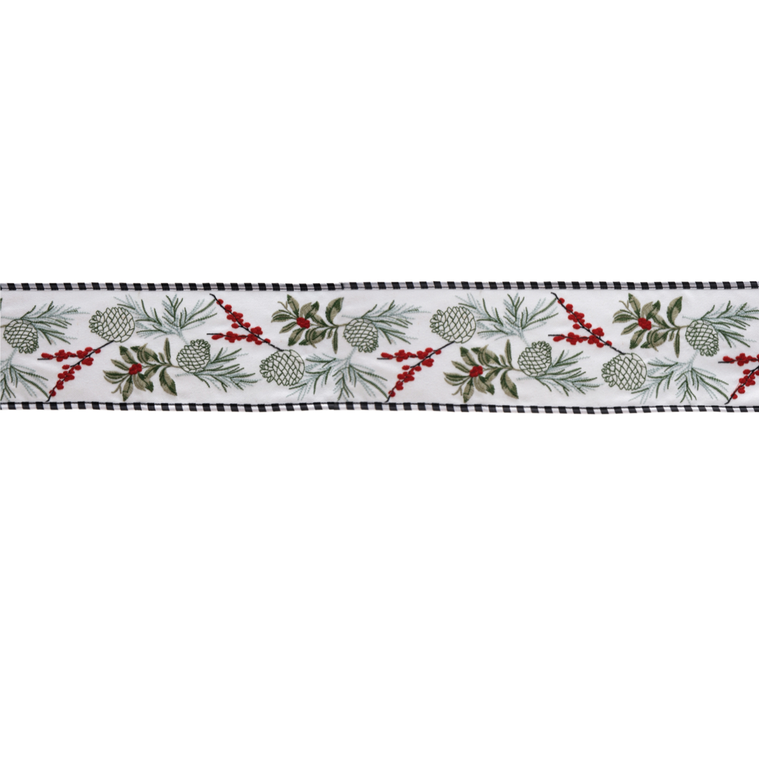4” x 5 Yds. Ribbon Wired Polyester
