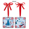 Ornament (Set of 12) 5”SQ Iron
