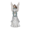 Angel w/Wreath 18.5”H Resin