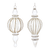 Drop Ornament (Set of 6) 7.25”H Glass