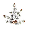 Snowy Pine Spray (Set of 6) 20”H PVC