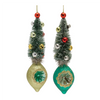 Reflector w/Tree (Set of 12) 6.5”H Glass