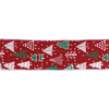 4” x 10 Yds. Ribbon Wired Cotton
