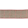 4” x 10 Yds. Ribbon Wired Polyester