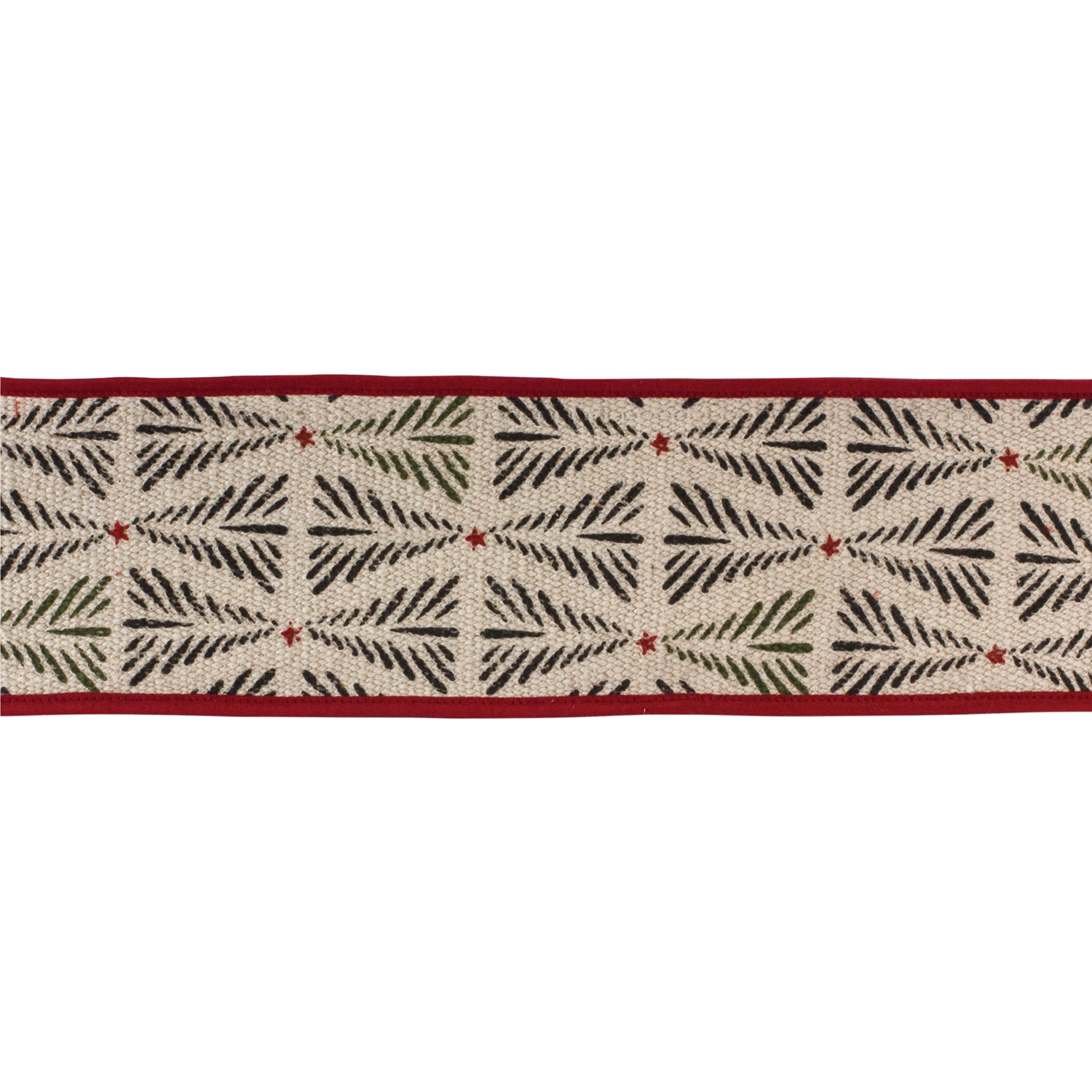 4” x 5 Yds. Ribbon Wired Cotton