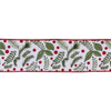 4” x 10 Yds. Ribbon Wired Cotton