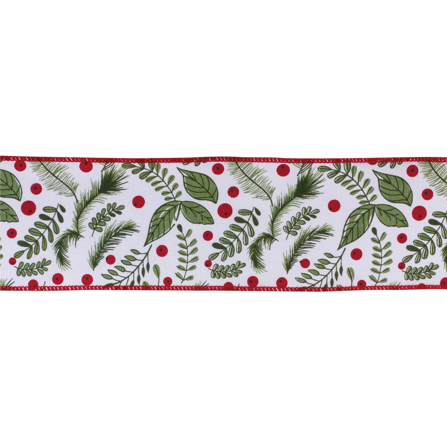 4” x 10 Yds. Ribbon Wired Cotton