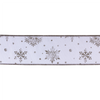 4” x 10 Yds. Ribbon (Set of 2) Wired Cotton