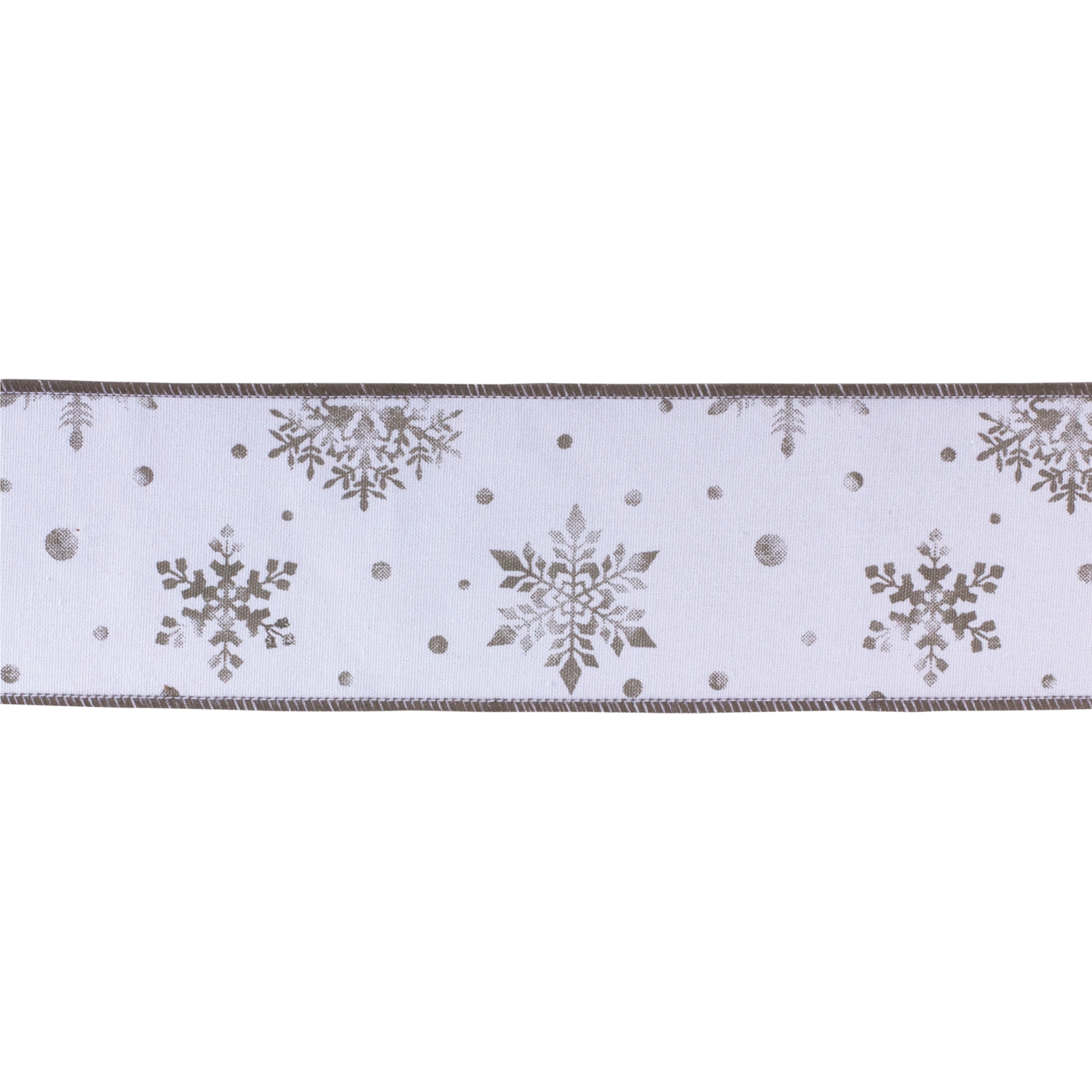 4” x 10 Yds. Ribbon (Set of 2) Wired Cotton