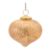 Ornament (Set of 6) 4”D Glass