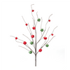 Sleigh Bell Branch (Set of 6) 30”H Metal