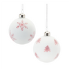 Ornament (Set of 12) 3”D Glass