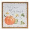 Autumn Blessing Sign (Set of 2) 15.75”SQ Wood/MDF